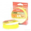 Шнур Pro Braid-X4 100м 0,14мм fluo yellow